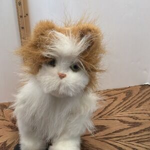 FurReal Friends Plush Walking Cat Orange & White 2009‎ Kitten Kitty Tested/Good